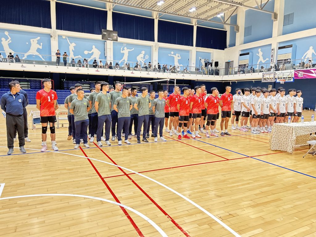 排球校隊友誼賽1